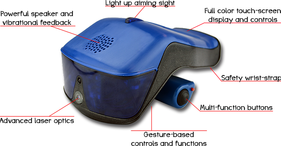 Enjoy Non-gun Laser Tag Fun With Our Revolutionary (959x499), Png Download