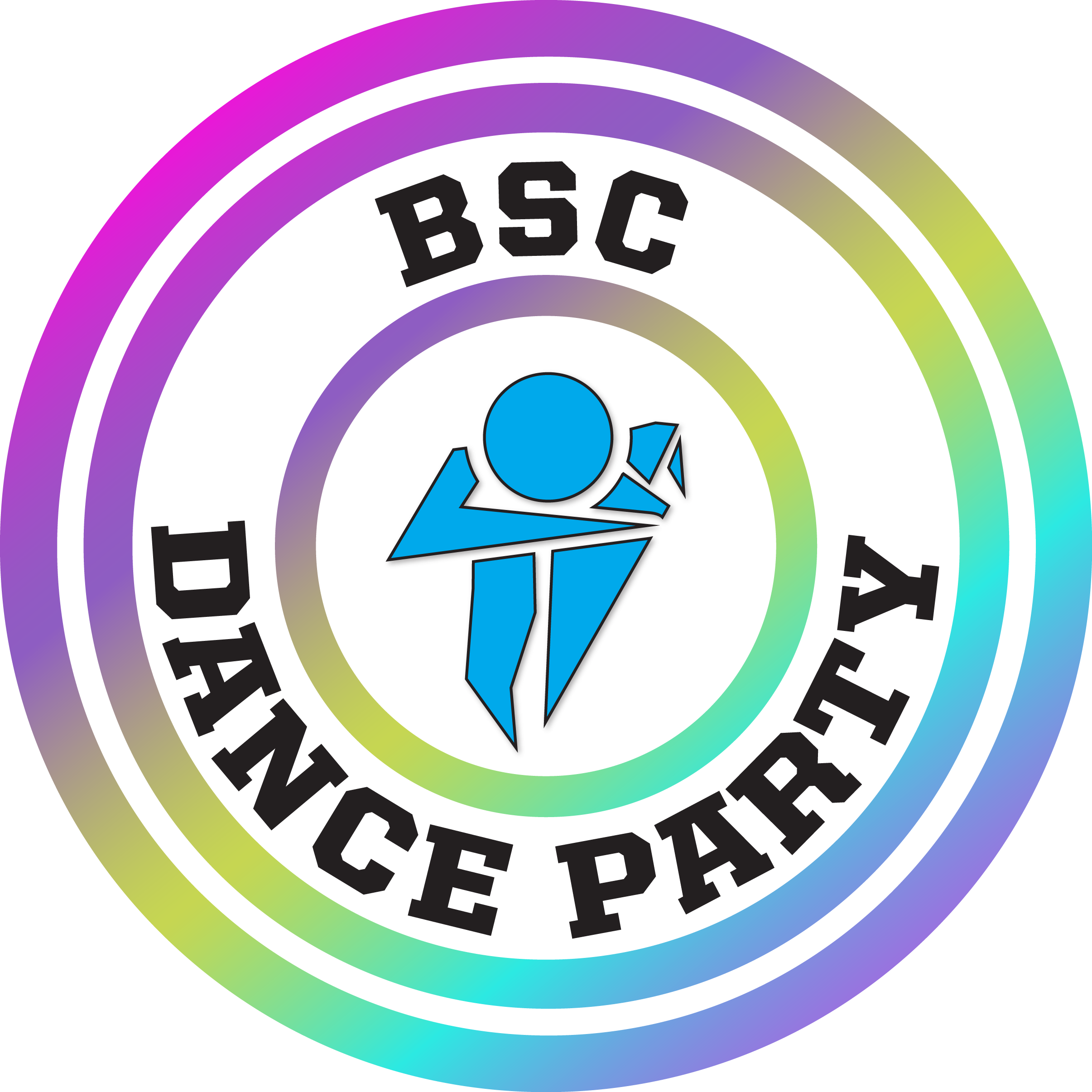 Dance Party - Circle (2411x2411), Png Download