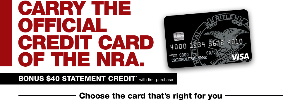Nra Credit Card - Nra First National Credit Card (1024x444), Png Download