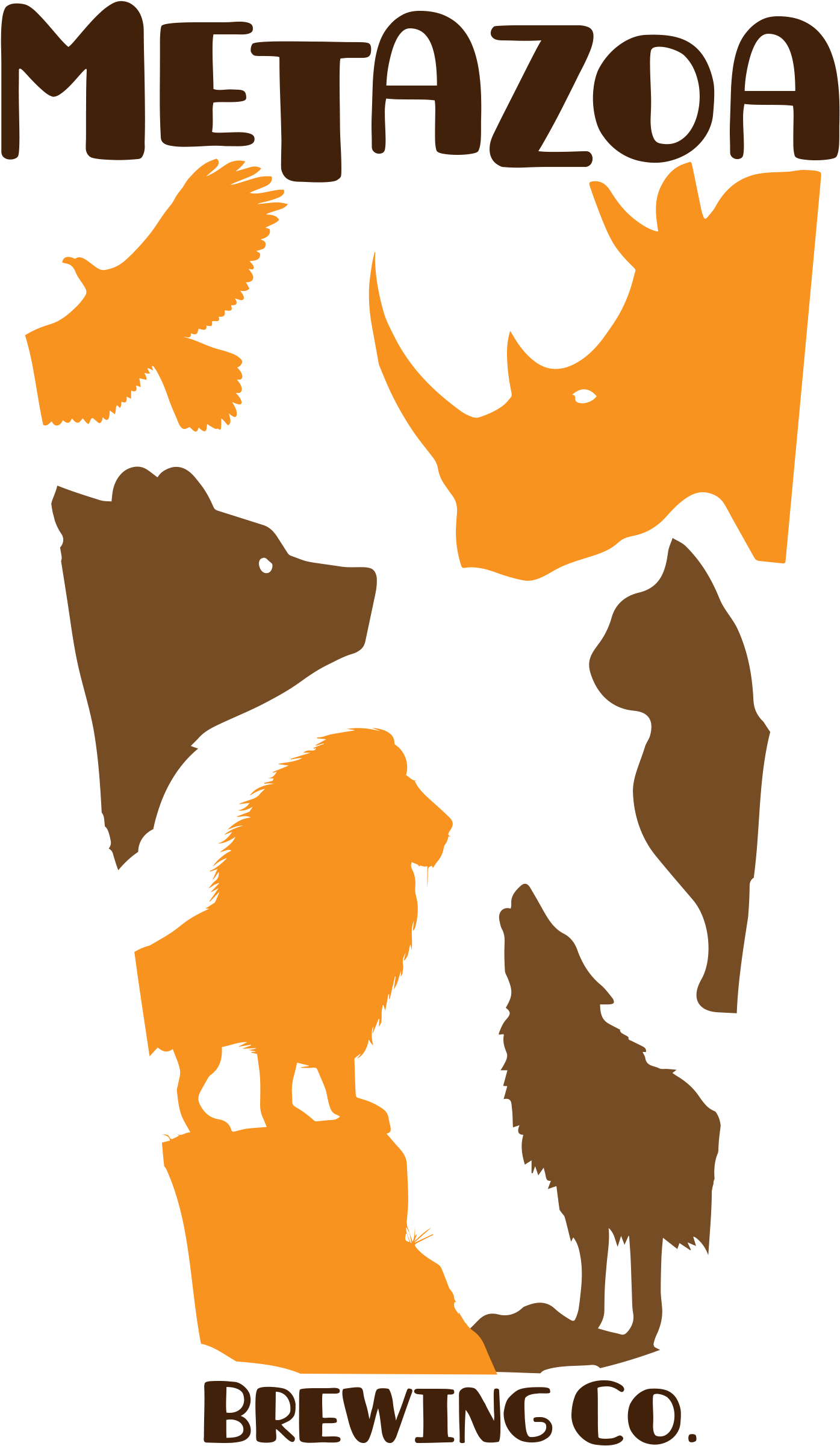 Metazoa Logo - Metazoa Brewing Logo (1800x2628), Png Download