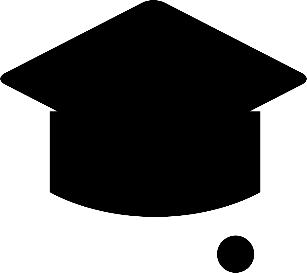 Png File Svg - Mortarboard (982x872), Png Download