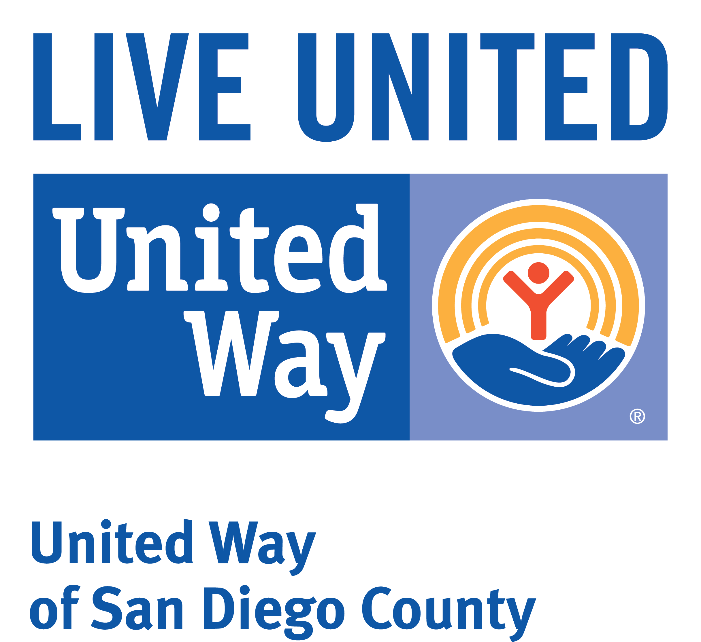 United Way Of San Diego County Logo - United Way San Diego (2432x2230), Png Download