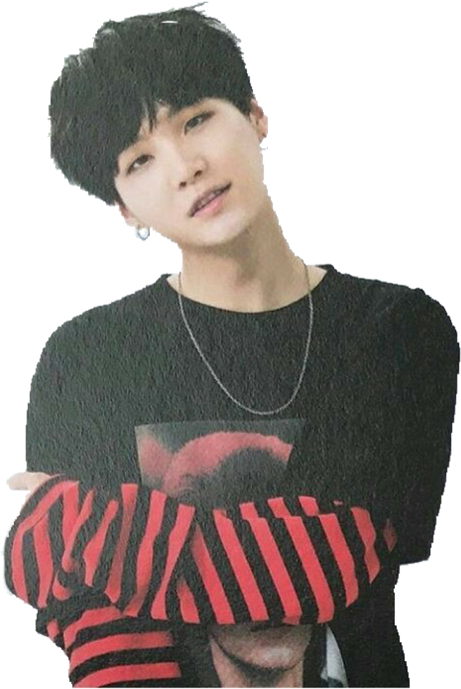 Yoongi Sticker - Bts Suga Depressed (1024x1025), Png Download