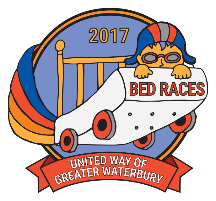 United Way Bed Races A Great Success (688x641), Png Download