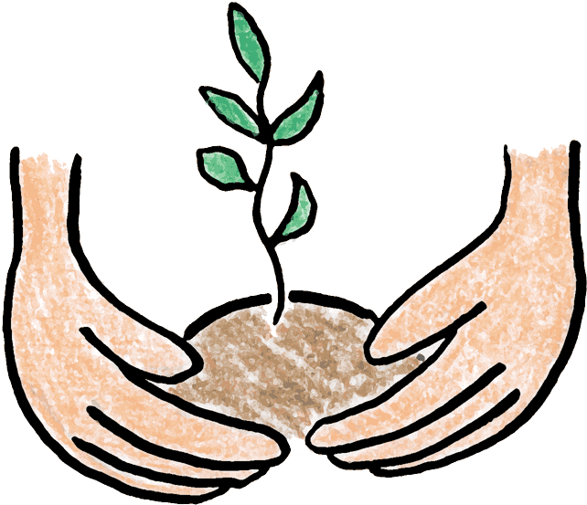 Tree That Flourish Growing Clipart - Plant Trees Clip Art Png (650x558), Png Download