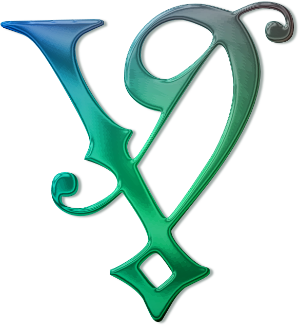 Фото, Автор Mediona - V Monogram (600x640), Png Download