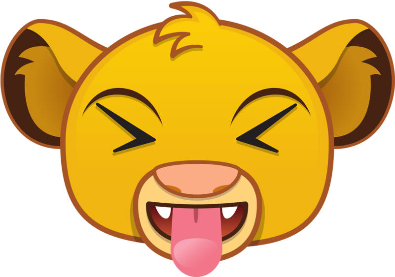 Disney Emoji Blitz - Disney Emoji Lion King (800x572), Png Download