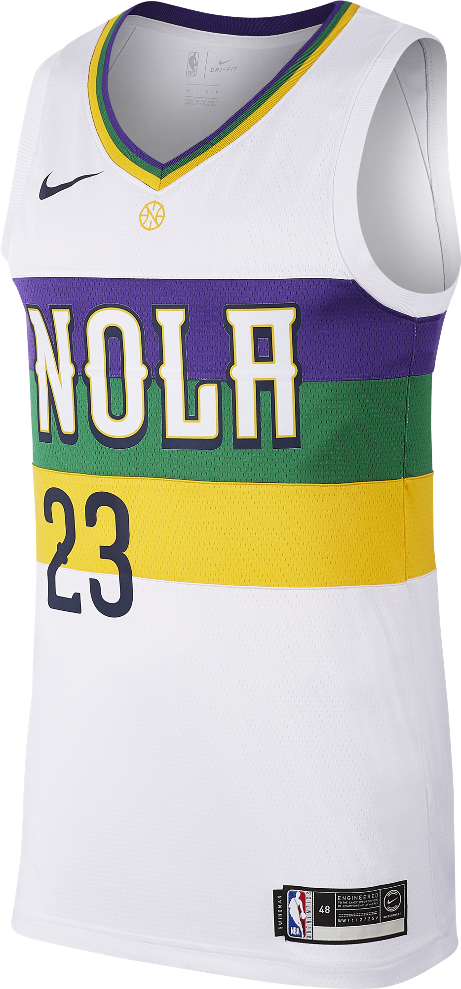 Nike Nba New Orleans Pelicans Anthony Davis Swingman - Sports Jersey (2000x2000), Png Download