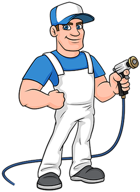 Industry Painter - Cartoon (499x672), Png Download