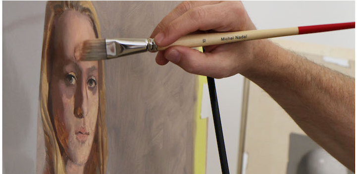 Portrait Class With David Gray Photo 3 - Painting (1050x350), Png Download