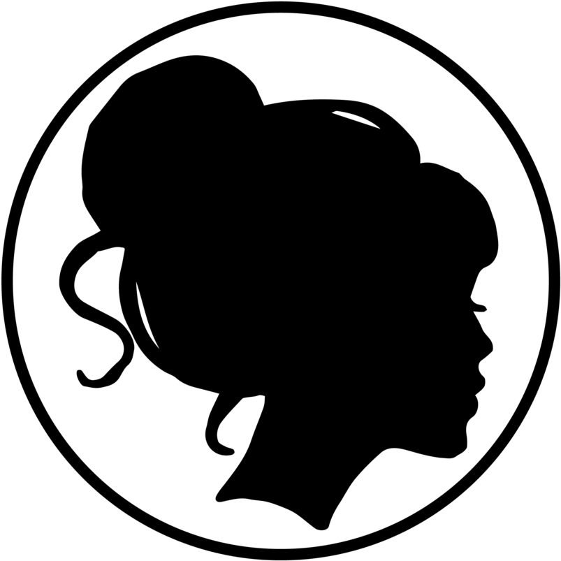 Woman Head Silhouette Png (1000x1000), Png Download