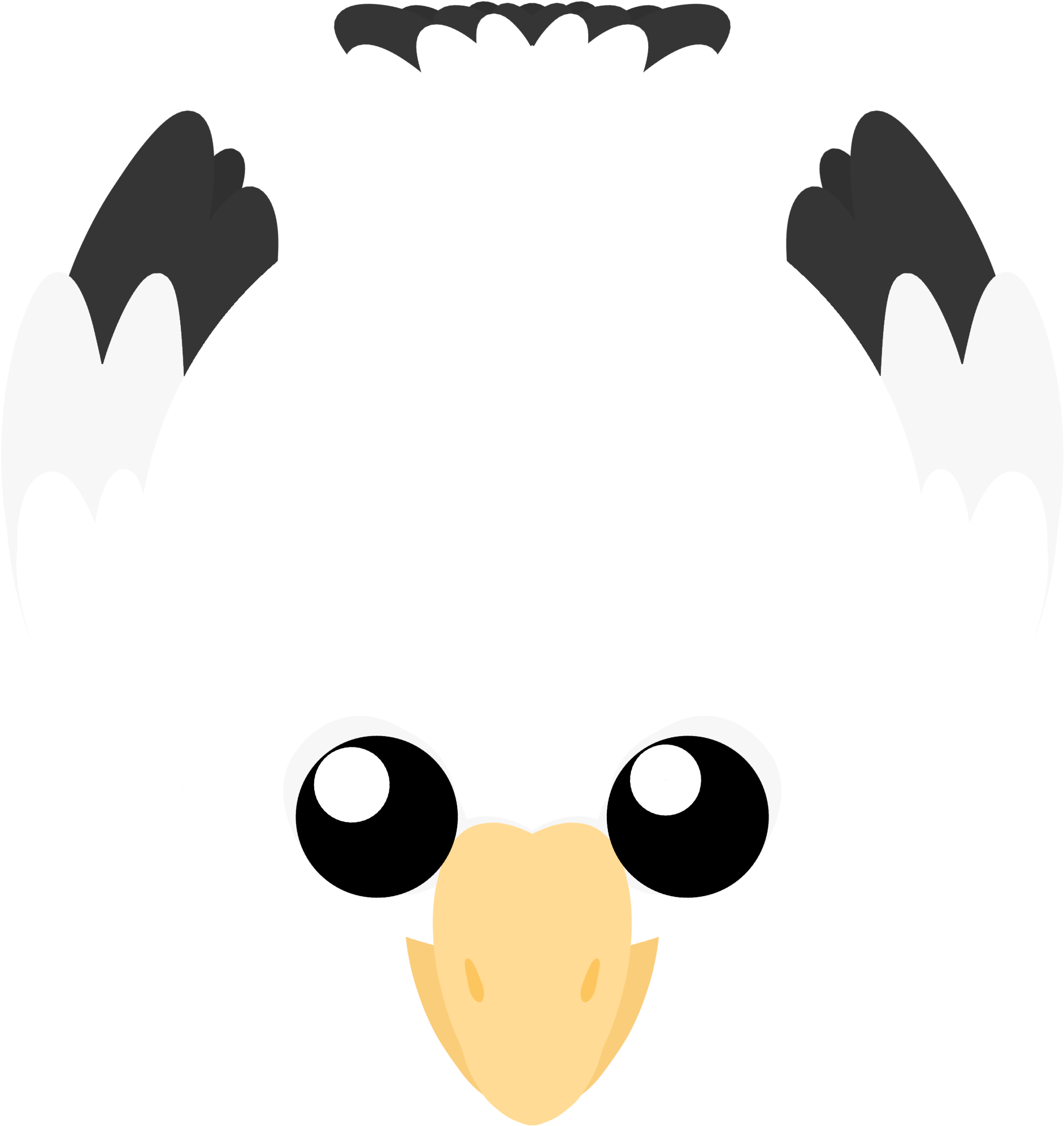 Io Pelican - Cartoon (2000x2000), Png Download