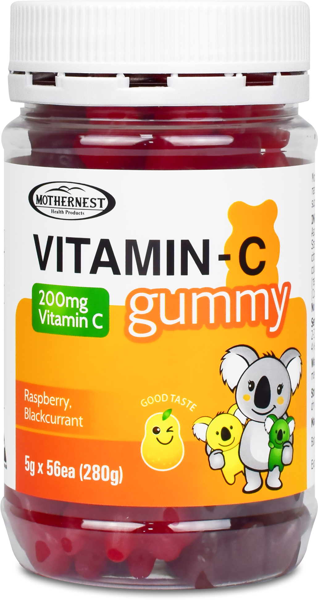 Mothernest Gummy Bear Vitamin C 5g X - Gummy Bear Vitamin C (2149x2149), Png Download