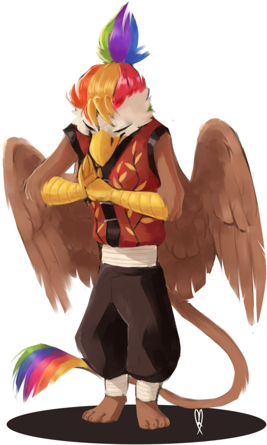 Maximasmac, Bow, Clothes, Cosplay, Costume, Griffon, - Cartoon (750x1024), Png Download