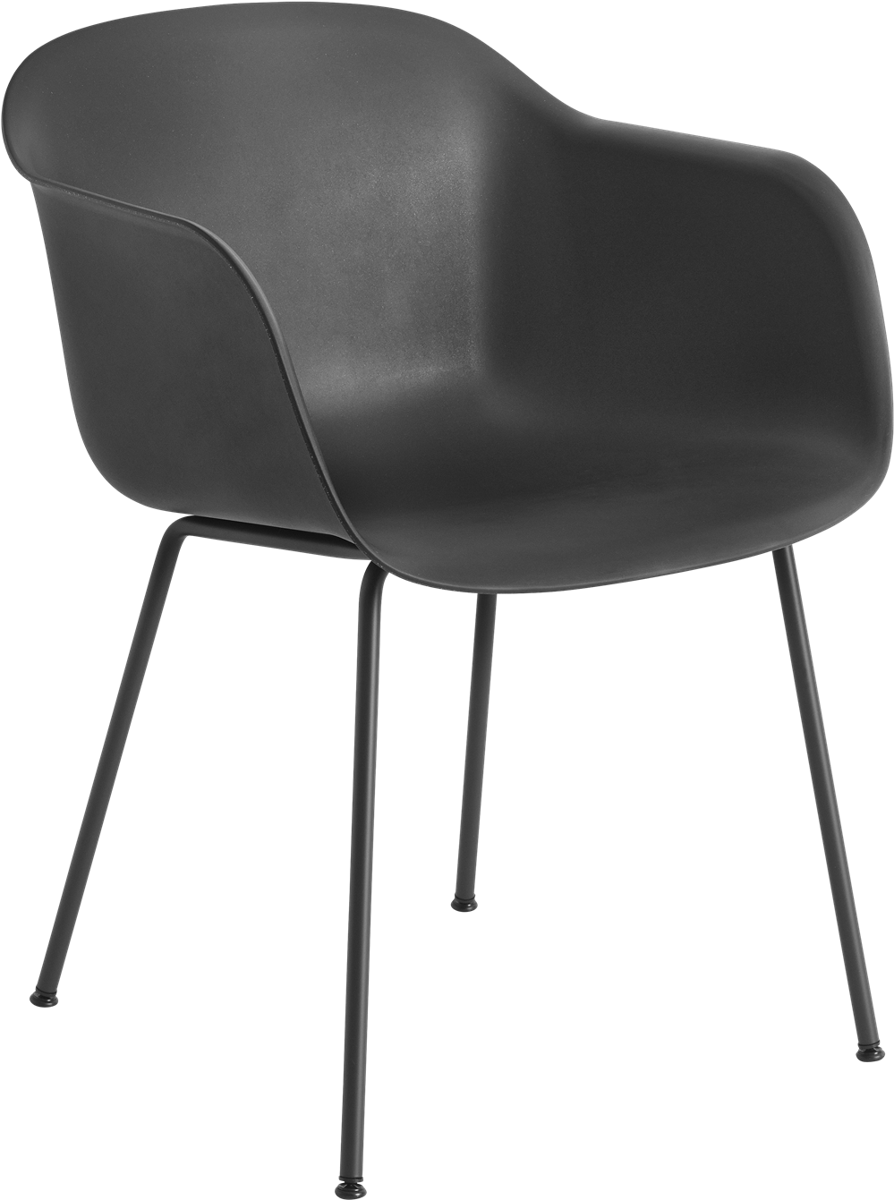 Fiber Armchair Tube Base - Muuto Fiber Armchair (2000x2000), Png Download