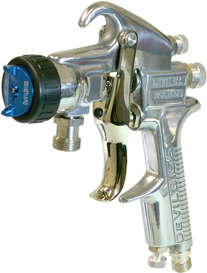 Devilbiss Spray Hand Gun - Revolver (800x400), Png Download
