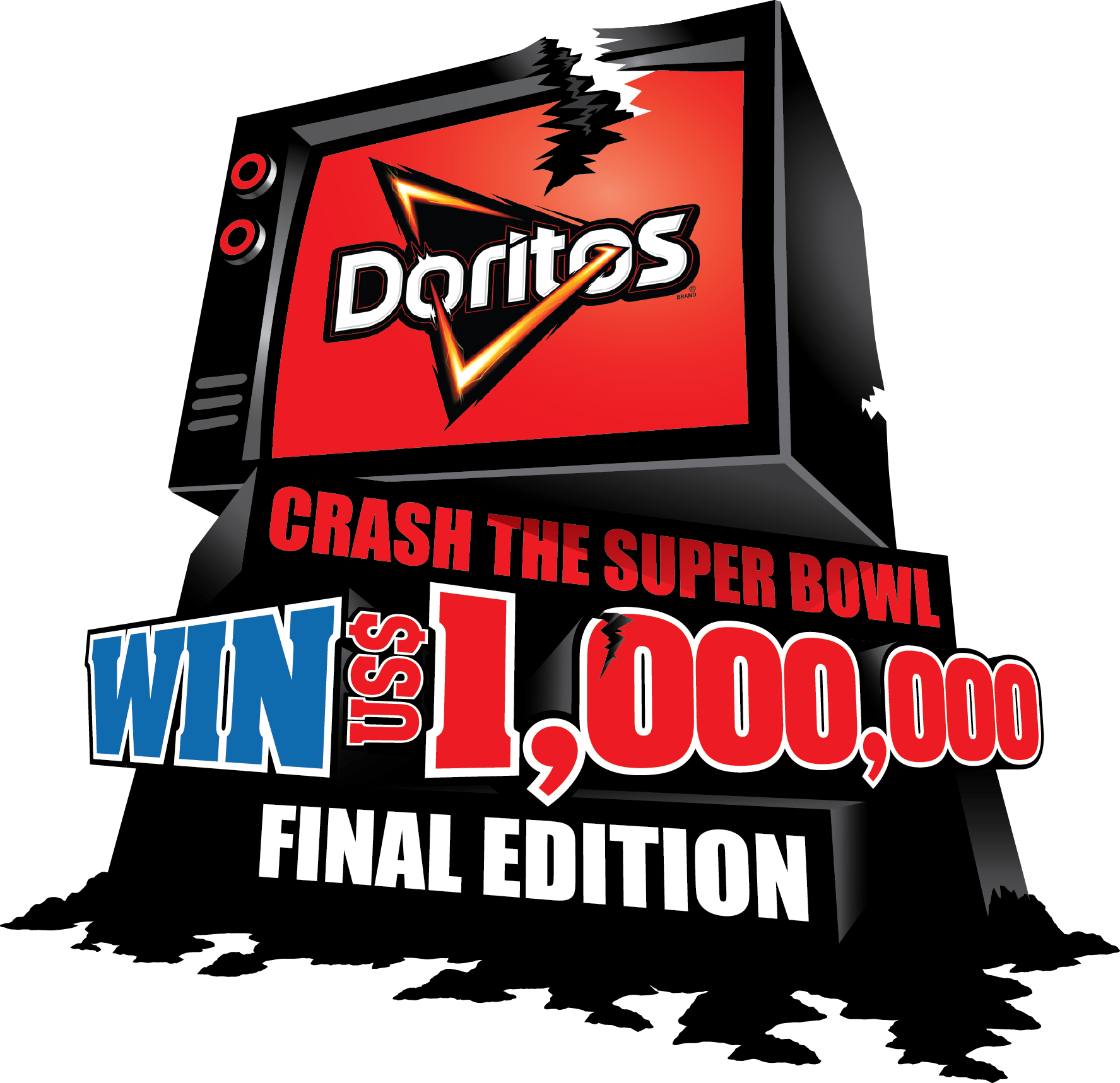 Doritos Crash The Super Bowl - Doritos (1775x1717), Png Download