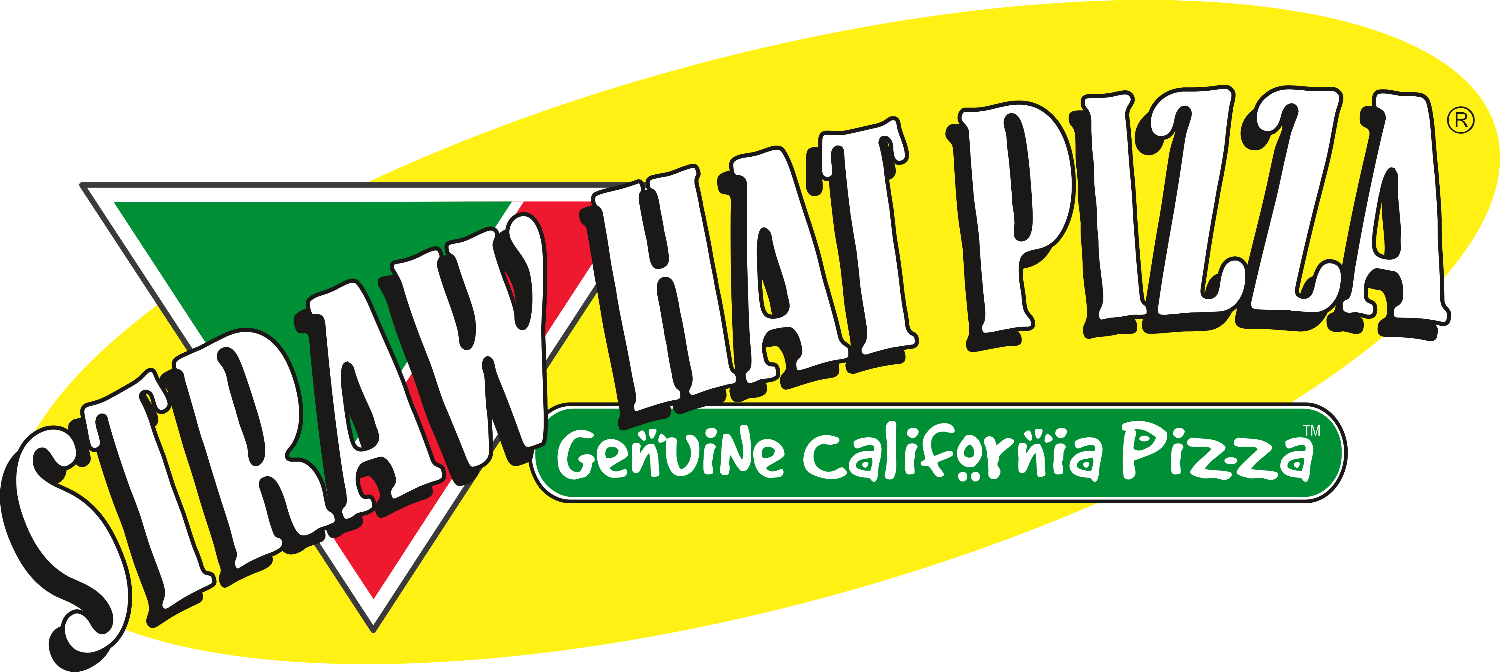 Straw Hat Pizza (5000x2239), Png Download