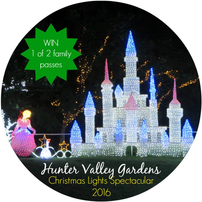 Christmas Lights Spectacular 2016 Hunter Valley Gardens - Label (700x700), Png Download