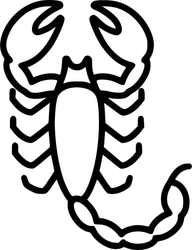 Png File - Scorpio (754x980), Png Download