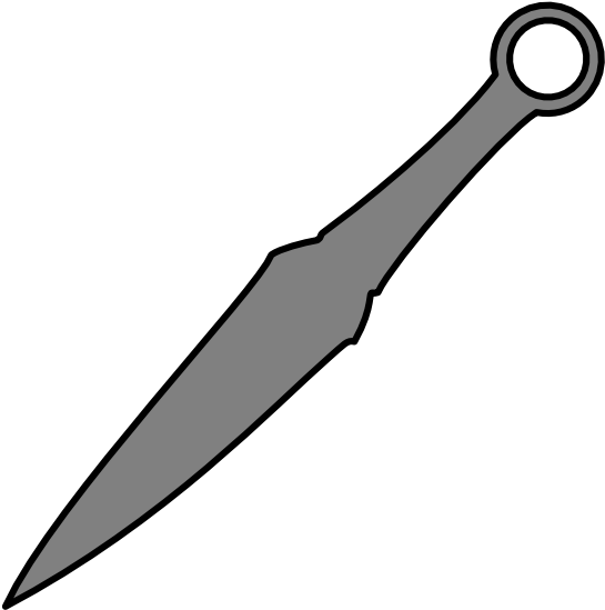 Hunting Knife (571x578), Png Download