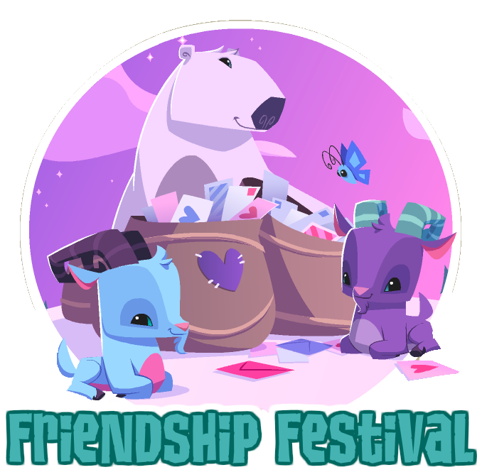 V18emblem - Animal Jam Friendship Festival (720x889), Png Download