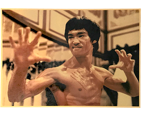 S2 Bruce Lee Poster On Kraft - Bruce Lee (464x669), Png Download