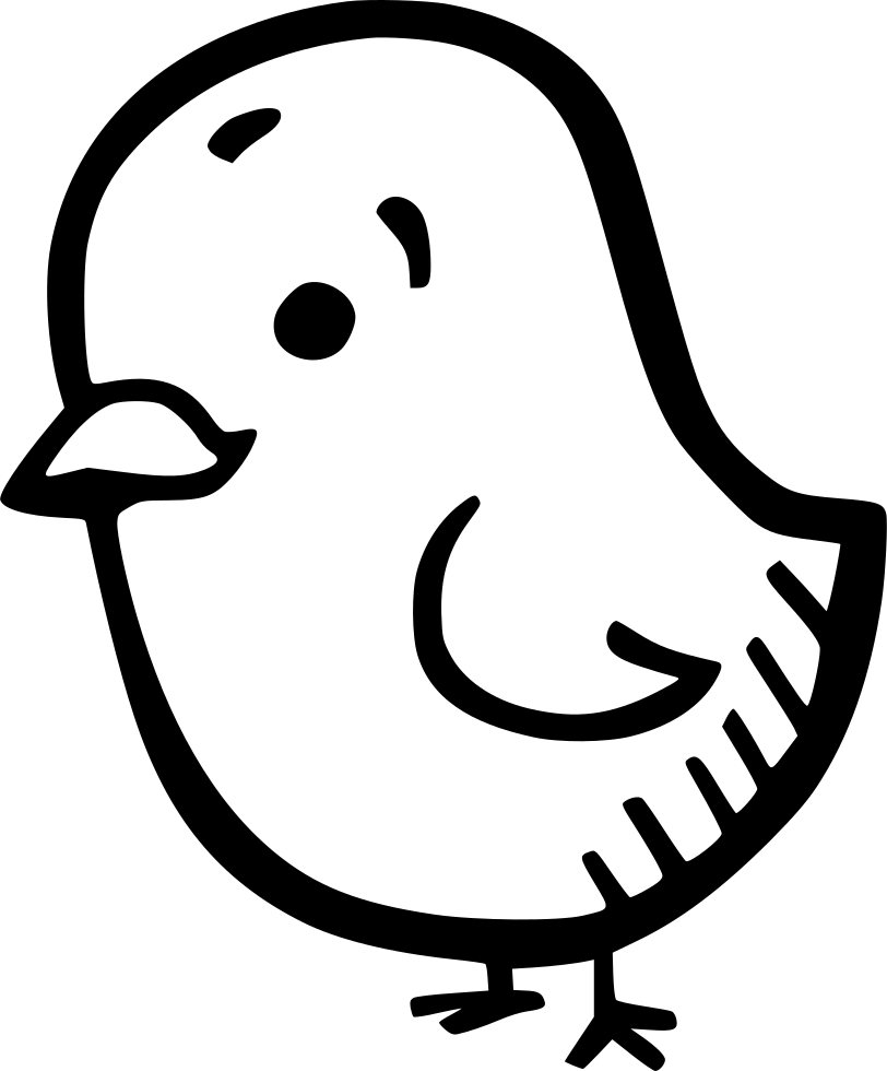 Png File Svg - Chick Icon Png (812x980), Png Download
