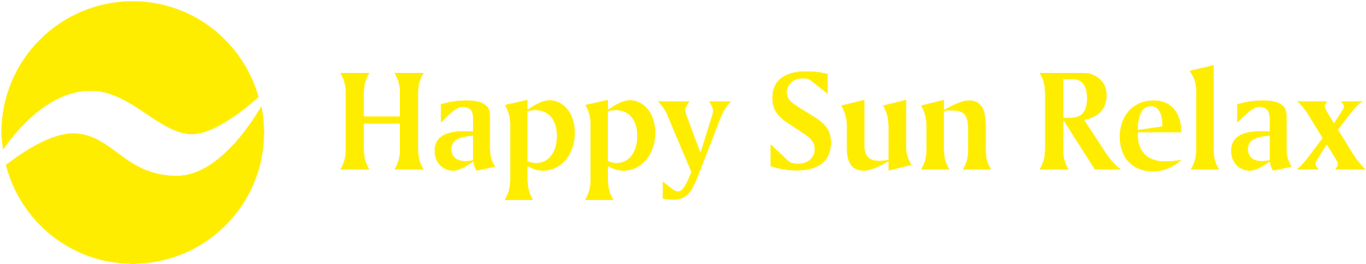 Happy Sun Relax Logo Cmyk Happy Sun Relax Logo Cmyk - Darkness (2056x471), Png Download