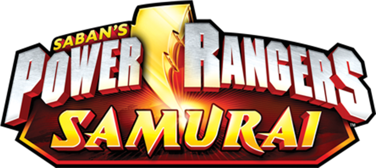 Power Rangers Samurai Title (1280x544), Png Download