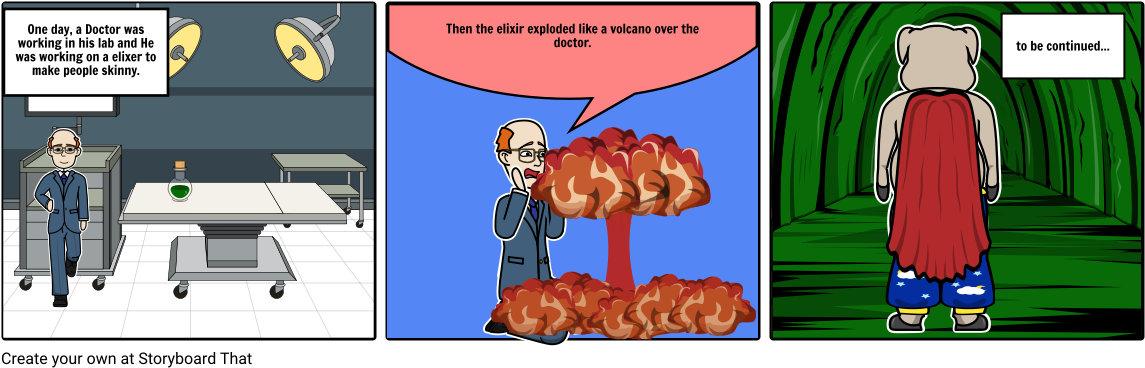 Fat Man - Cartoon (1164x385), Png Download