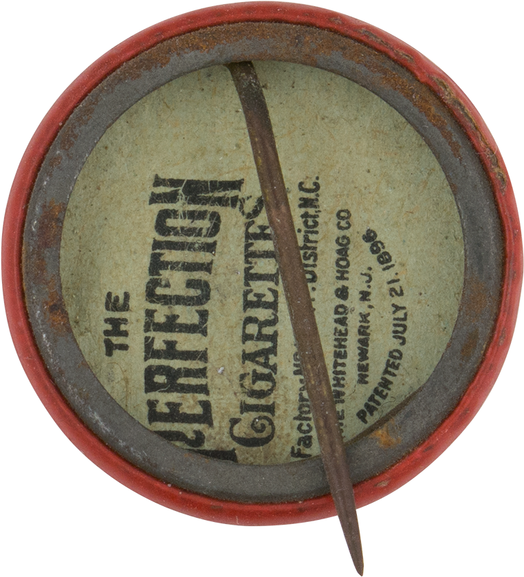 Nobody Loves A Fat Man Button Back Advertising Button - Gauge (1000x952), Png Download