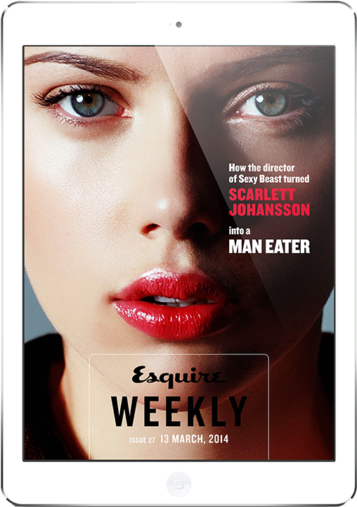 Ew27 Cover Scarlett Johansson No Shadow - Esquire Network (567x835), Png Download