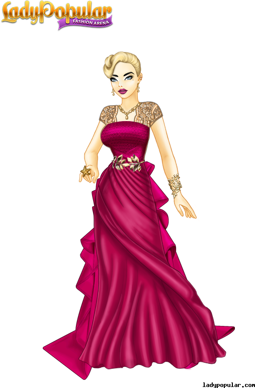 Vilca As Scarlett Johansson - Lady Popular Christmas Png (600x800), Png Download