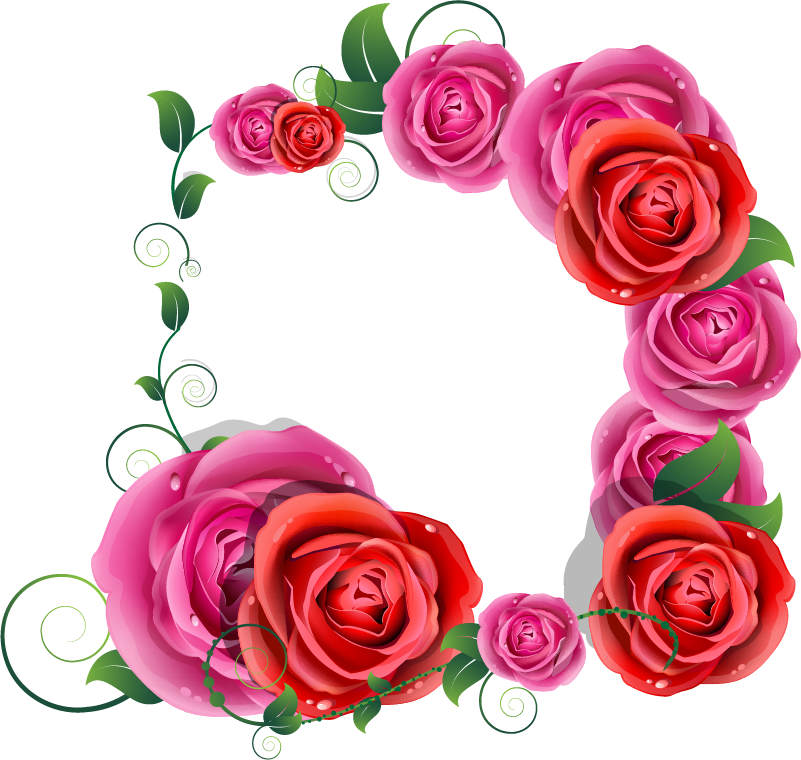 Png Клипарт "beautiful Flowers" - Good Morning Beautiful Flowers (801x760), Png Download
