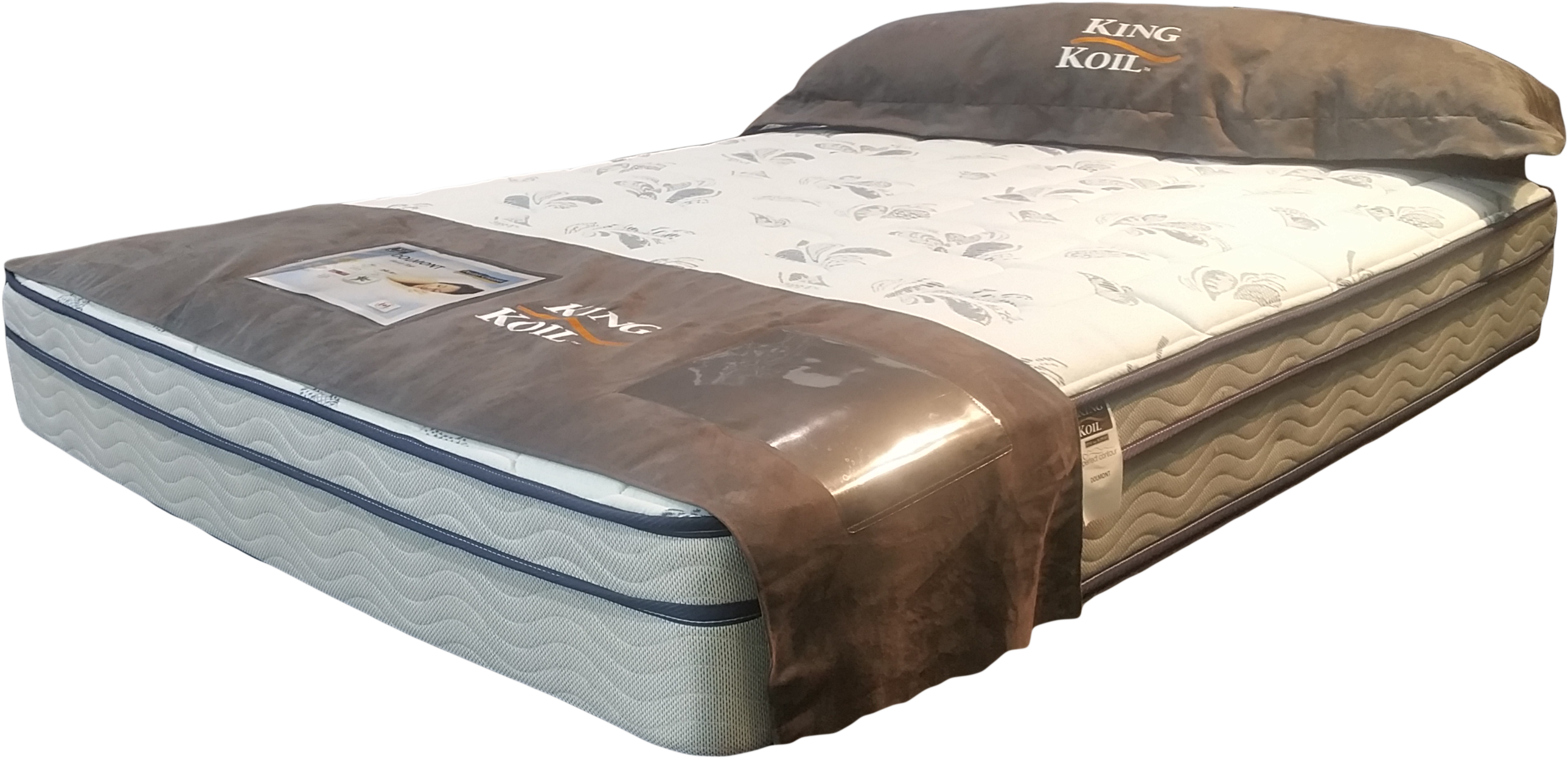 King Koil Caroline Pocket Coil Euro Top - Mattress (3264x1836), Png Download