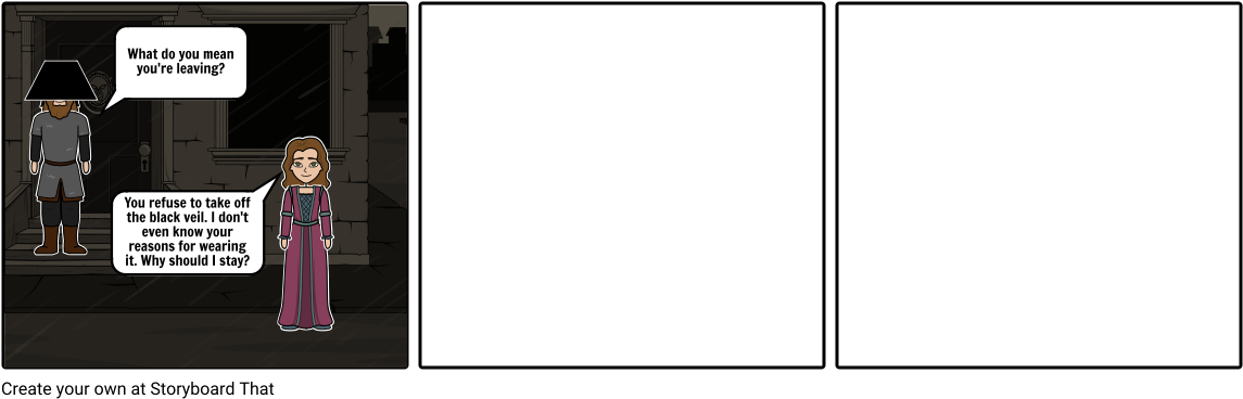 The Minister's Black Veil - Home Door (1164x385), Png Download