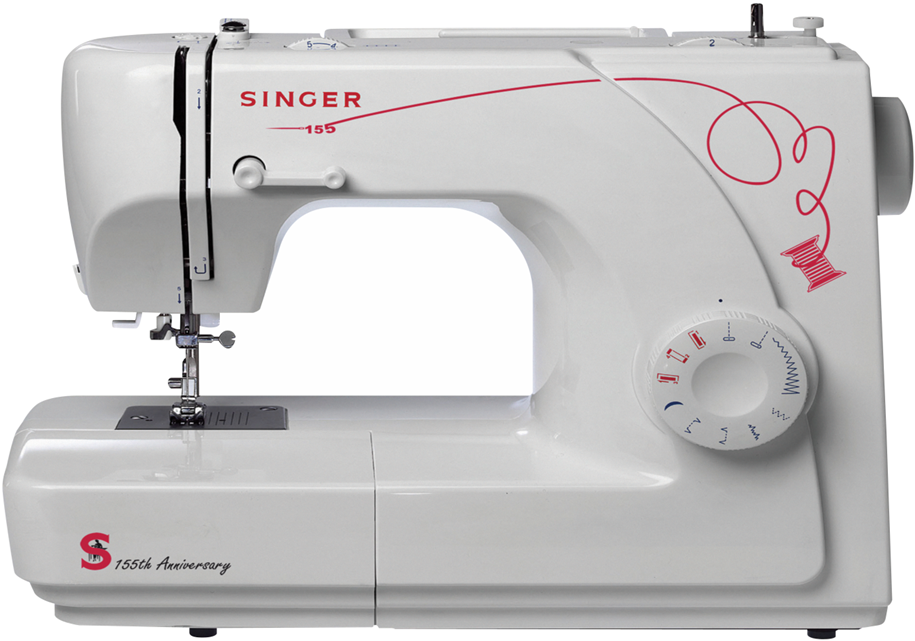 Singer 155 Sewing Machine (1003x699), Png Download