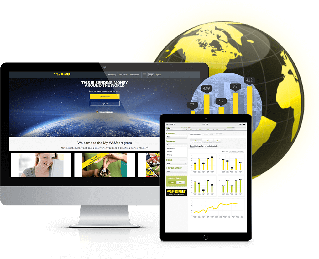 Fintech - Online Advertising (1017x831), Png Download