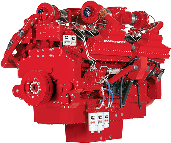 Gas Pump Png - Cummins Qsk60 (600x600), Png Download