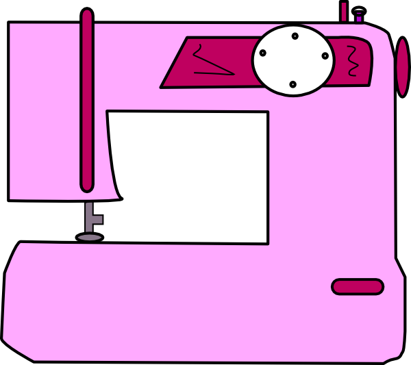 Cartoon Sewing Machine Needle (600x533), Png Download