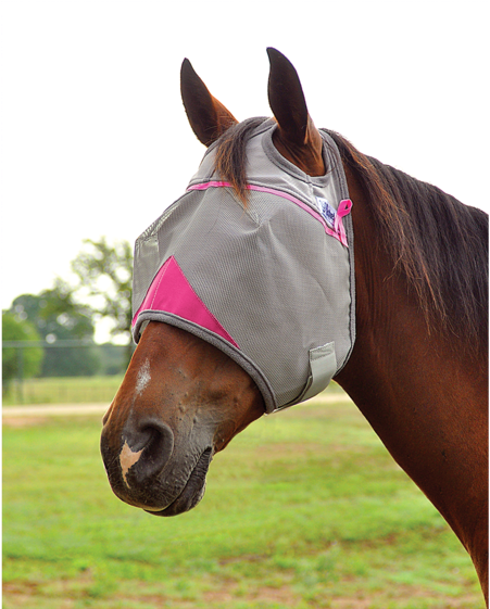 Breast Cancer Research Crusader Fly Mask,hay River - Fly Mask (560x560), Png Download