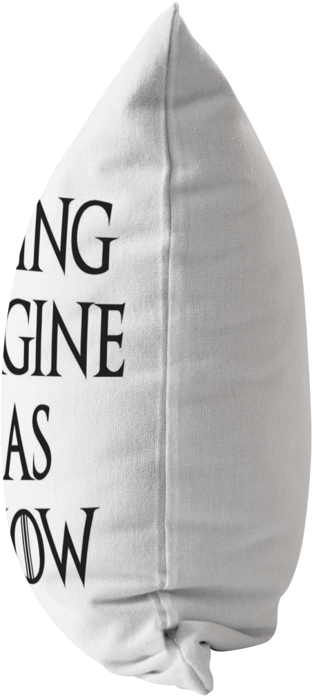 Shh I'm Trying To Imagine You As Jon Snow - Throw Pillow (1024x1024), Png Download