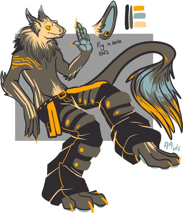 [design Trade - Cool Sergal Designs (650x746), Png Download