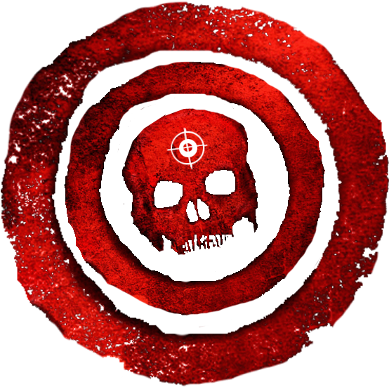 Bullseye By Pidkid On Clipart Library - Gears Of War (567x567), Png Download