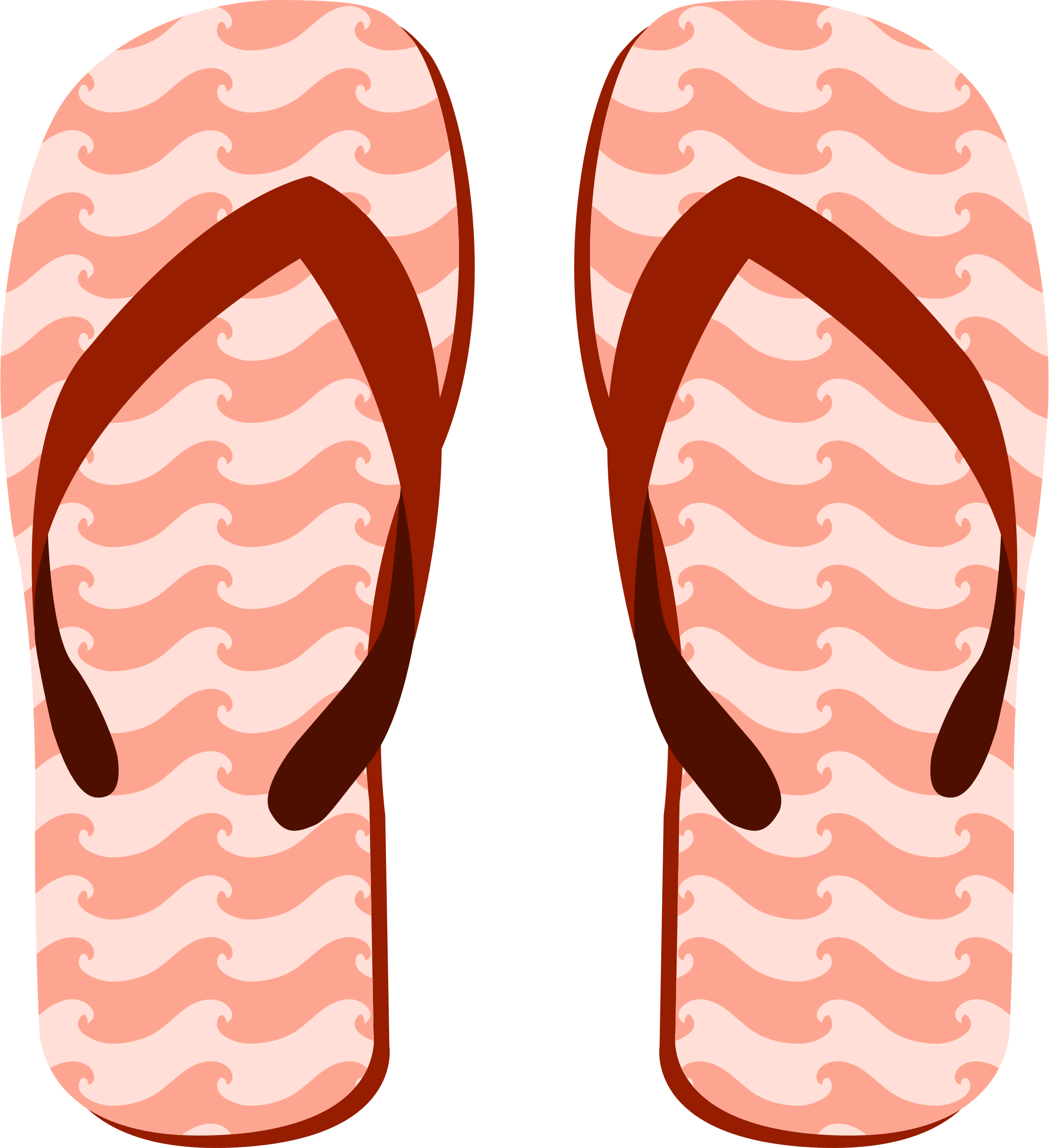Big Image - Slipper Clipart (2194x2400), Png Download