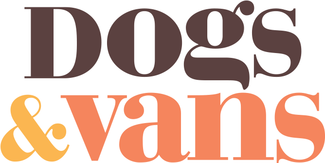 Dogsandvans-logo (899x400), Png Download