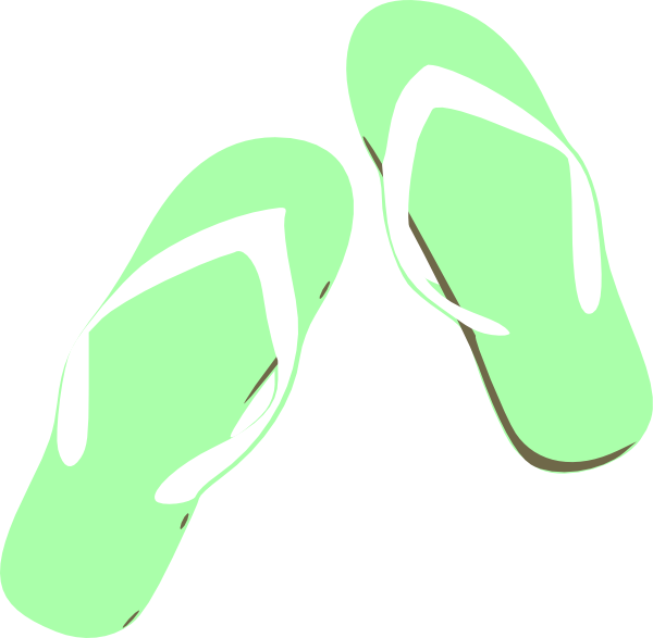 Flip Flops Png (600x587), Png Download