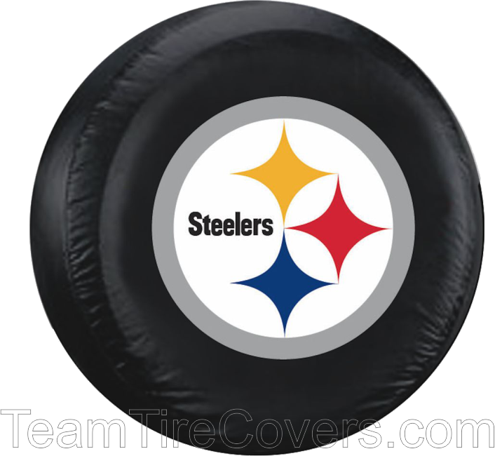Pittsburgh Steelers Logo Nfl 33"-35" Only Tire Cover - Pittsburgh Steelers (706x650), Png Download