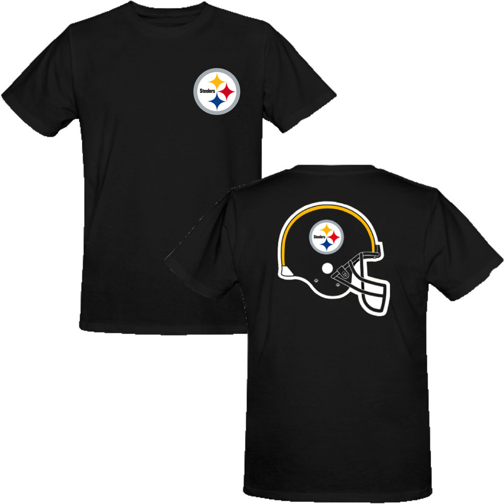 Pittsburgh Steelers Majestic Nfl Helmet Logo - Helmet (1000x1000), Png Download